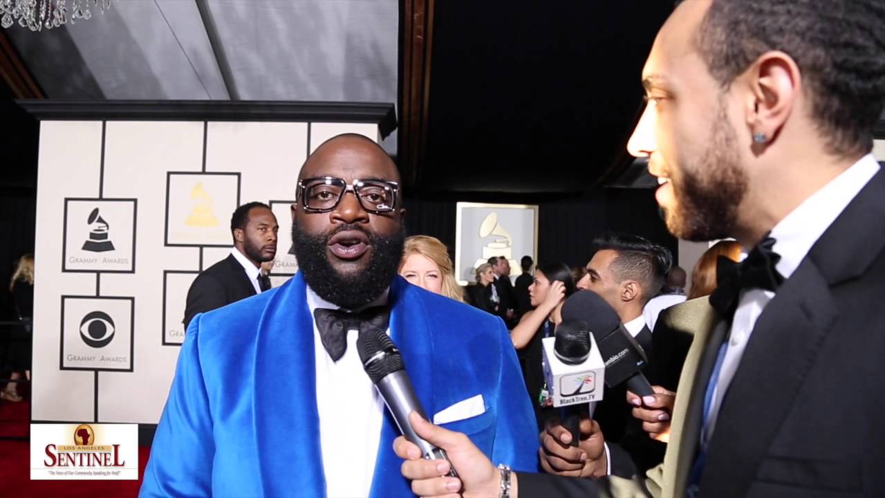 WATCH: Rick Ross interview at the 57th Grammy Awards