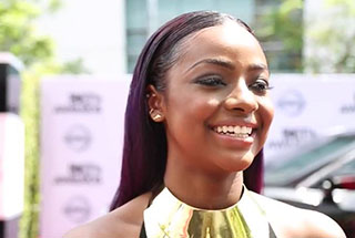 Justine Skye at the 2015 BET Awards