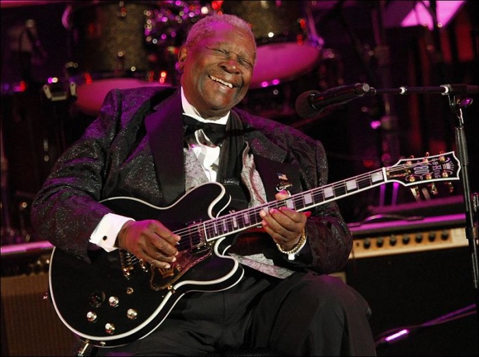 Legendary blues artist B.B. King