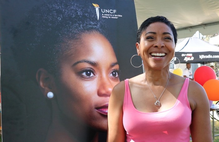  ​UNCF Los Angeles Development Director Carolyn Traders encourages students to apply for HBCUs (Courtesy Photo)