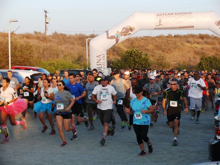 People of all ages, races and fitness levels showed up at the Baldwin Hills Scenic Overlook to test their mettle.