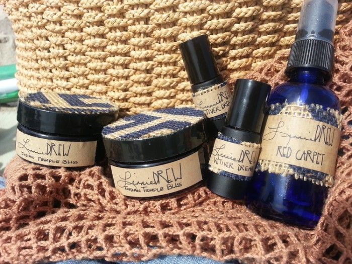 The LinnieDREW lifestyle brand consists of various body butters and sprays made from natural ingredients. (courtesy photo)