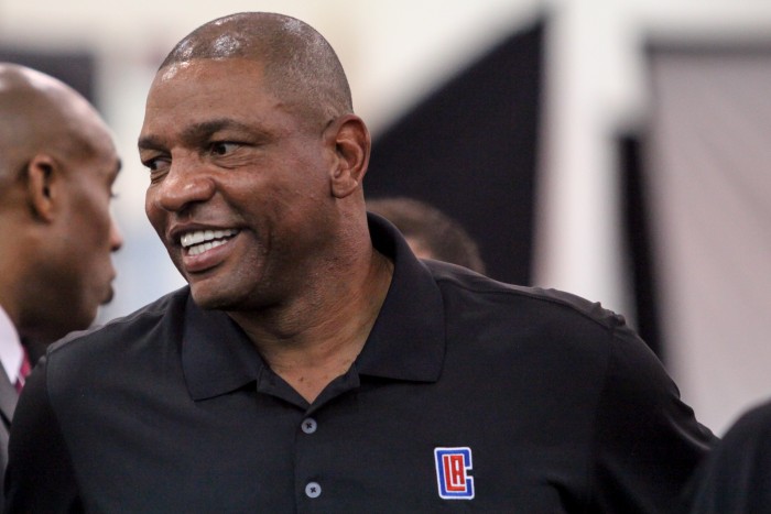 Los Angeles Clippers Coach and President of Basketball Operations Doc Rivers. Photo:  William Jaye Johnson