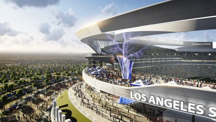 Artist’s rendering of proposed Carson stadium (courtesy photo)