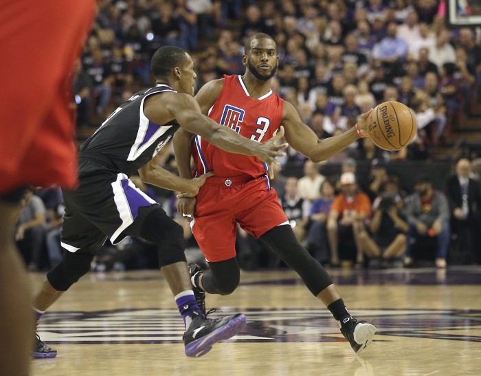 LA Clippers Chris Paul Drives Against Kings AP Photo:  Rich Pedronelli