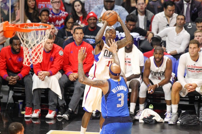 Guard Jamal Crawford Scores 15 points against Mavericks Photo:  Jordon Kelly