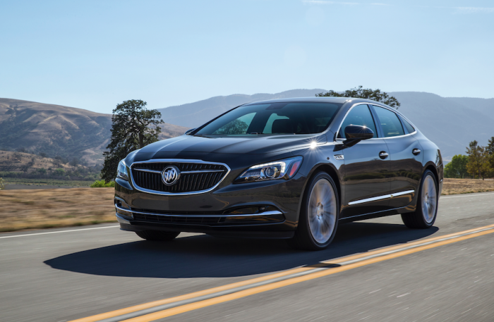 2017 Buick LaCrosse (courtesy of Buick)