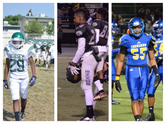 Players from Dorsey, Narbonne, and Crenshaw high schools earned All-City honors (Amanda Scurlock/ LA Sentinel)