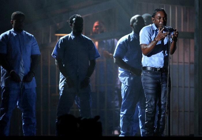 Lamar performing at the Grammy's. (courtesy photo)