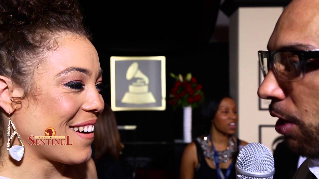 Kendra Foster at the 2016 Grammy’s