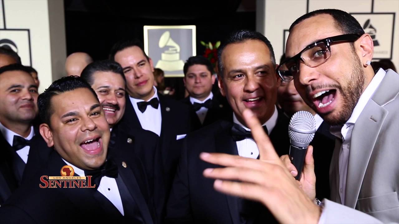 Mariachi Los Camperos at the 2016 Grammys