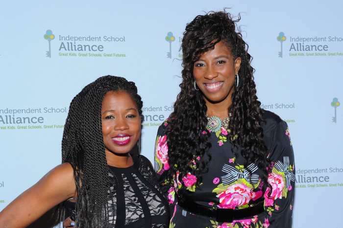 ISA Executive Director Keishia Gu and emcee Shondrella Avery (courtesy photo)