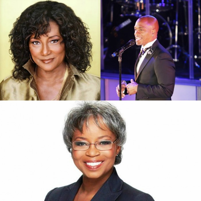 The evening will include performances by legendary recording artist Eloise Laws (Upper Left) and R&B singer Jesse Campbell (Upper Right), best known for serving as a contestant on Season 2 of “The Voice” on NBC. Returning as mistress of ceremonies is NBC4 veteran general assignment reporter Toni Guinyard (Bottom). Graphic By Brian W. Carter