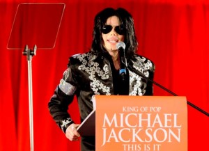 Michael Jackson announces (AP Photo/Joel Ryan, File)