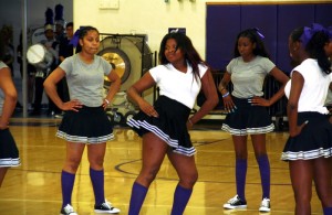 Cheer groups giving an energized performance. Courtesy Photos