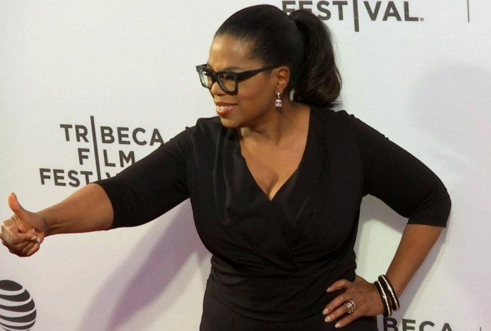  In this image made from a video, Oprah Winfrey attends “Greenleaf” premiere at Tribeca Film Festival, Wednesday, April 20, 2016, in New York. Winfrey said that she was ecstatic that Harriet Tubman’s portrait would replace Andrew Johnson on the $20 bill. Tubman will become the first African-American on U.S. paper money and the first woman to be depicted on currency in 100 years. (AP Photo)