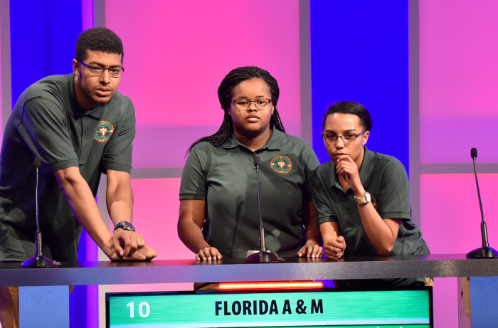 Students from Florida A&M University compete to win Honda's Campus All Star Challenge. (Courtesy photo)