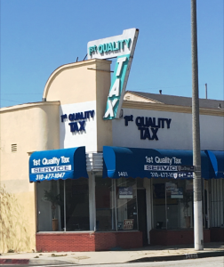 In about eight days, tax season for most working Americans will be coming to a close. For the stragglers, or as local business owner Dwayne Harrison Jr. calls them, the “end of seasoners”, the professionals at Quality Tax Service in Inglewood are offering their help. (courtesy photo)