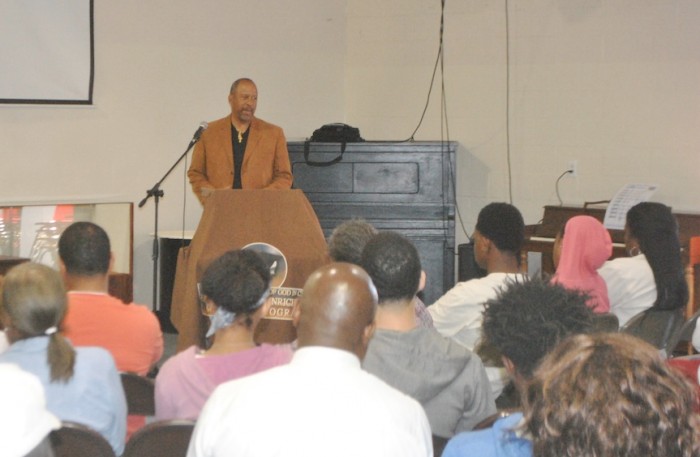 More than 60 students attended the College Fair at West Angeles Church of God in Christ.