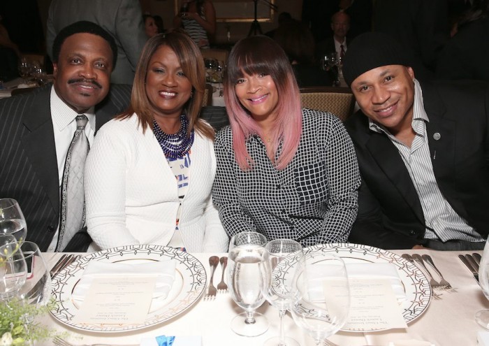 Dr. Kenneth Ulmer, Mrs. Togetta Ulmer, Mrs. Simone Smith and her husband, LL Cool J (Todd Williamson/Getty Images for The Ulmer Institute)