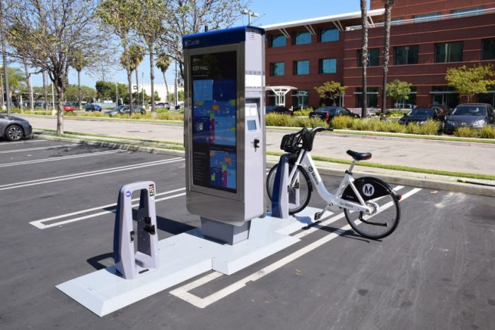 : When bike sharing comes to downtown Los Angeles July 7, making the system equitable for disadvantaged communities will be a priority with the help of a new $75,000 grant from the national Better Bike Share Partnership. (photo courtesy of lametthesource.com) 