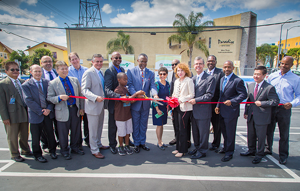 Curren Price Jr., Other City Officials Unveil New Stormwater Recapture Project On Broadway Corridor