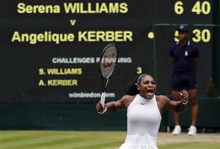 ‘Serena I know was back’: Williams gets to 22 at Wimbledon