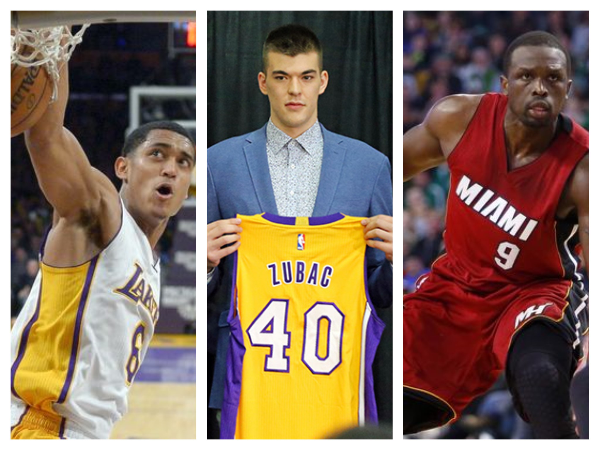 Lakers Sign Clarkson, Deng, And Zubac