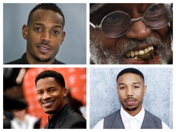 (Top l to r) Marlon Wayans , Melvin Van Peebles (Bottom l to r) Nate Parker, Michael B. Jordan