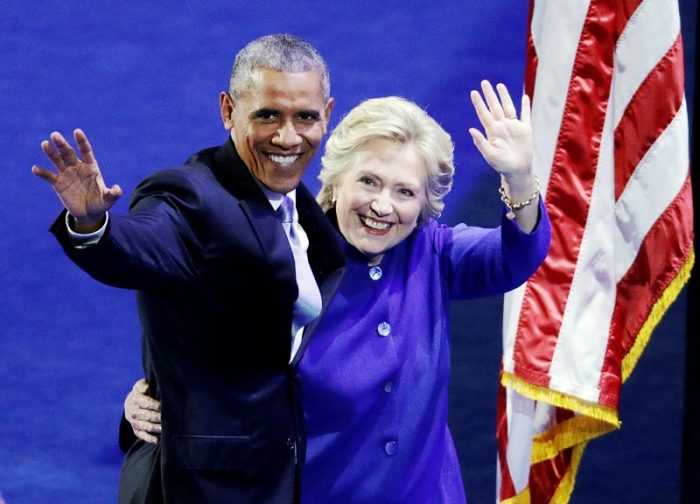 1- Main middle photo_Obama & Hillary2_Ap