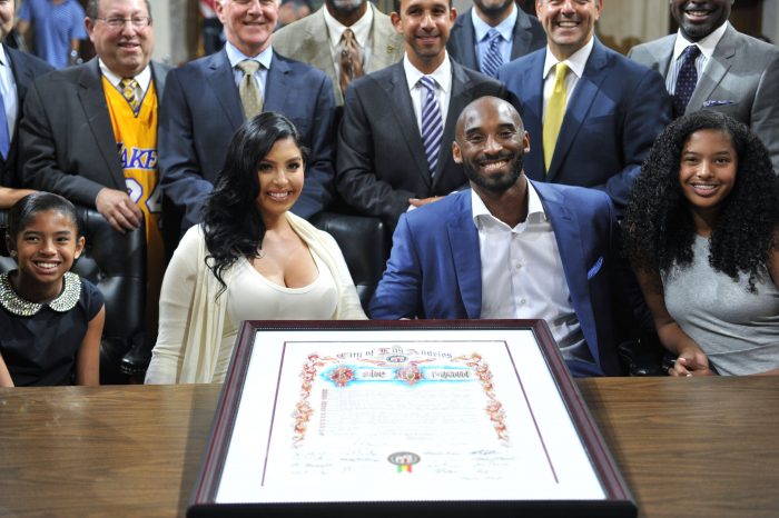 KOBE BRYANT DAY WAS CELEBRATED TODAY ON 8-24- AT CITY HALL.HE WAS JOINED BY HIS FAMILY. PHOTOS BY VALERIE GOODLOE