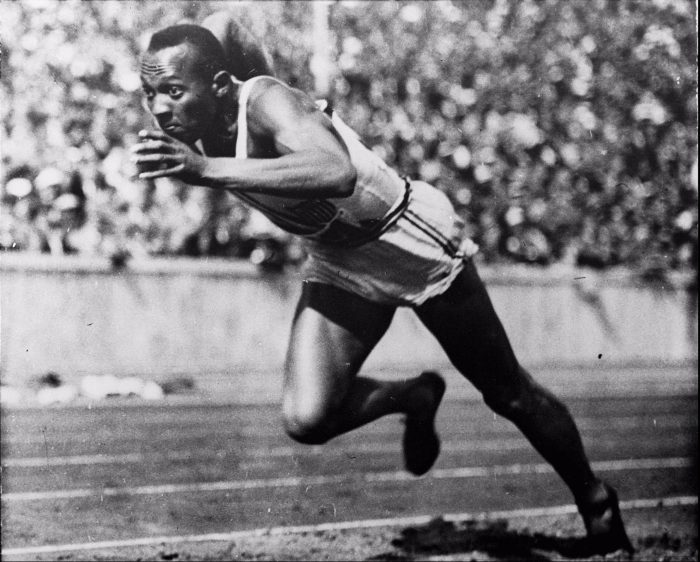 Jesse Owens, winner of four gold medals in the 1936 Olympics, wasn’t the only man of color competing that Hitler despised. There were a total of 18. And the group won total of 8 gold, four silver and two bronze. Ralph Metcalfe who became a U.S. Congressman and Jackie Robinson’s brother Mack Robinson won a silver medal in the 200 meters. The names of the 1936 black American Olympians are Dave Albritton, Jesse Owens, Cornelius Johnson, Mack Robinson, John Woodruff, and Ralph Metcalfe.(AP Photo/file)