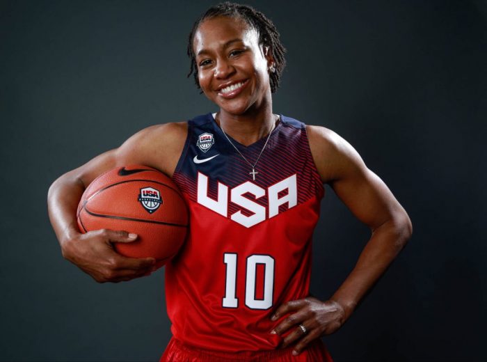 U.S. Olympic basketball star Tamika Catchings is playing in her final Olympics in Rio (AP Images)