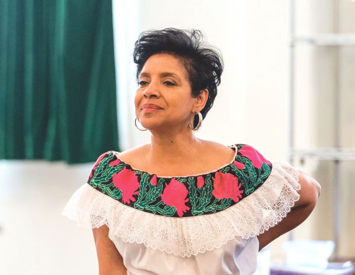 Director Phylicia Rashad on the first day of rehearsal for August Wilson’s “Ma Rainey’s Black Bottom”  (Photo by Craig Schwartz) 