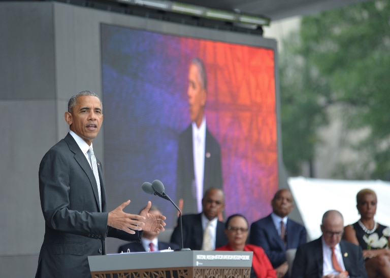 At Last: President Obama Dedicates New Black History Museum on the National Mall