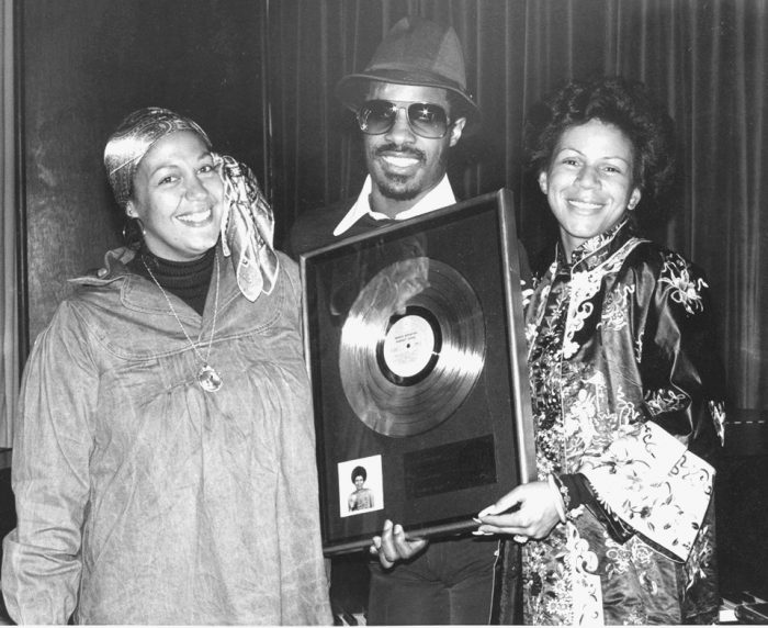 Regina Jones, Stevie Wonder and Minnie Riperton. (Courtesy Photo) 