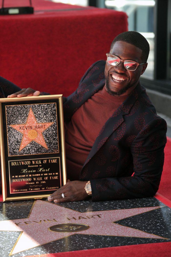 THE HOLLYWOOD CHAMBER OF COMMERCE PROUDLY HONORED COMEDIAN KEVIN HART WITH THE 2591 STAR ON THE HOLLYWOOD WALK OF FAME ON MONDAY OCTOBER 10, 2016. PHOTOS BY VALERIE GOODLOE