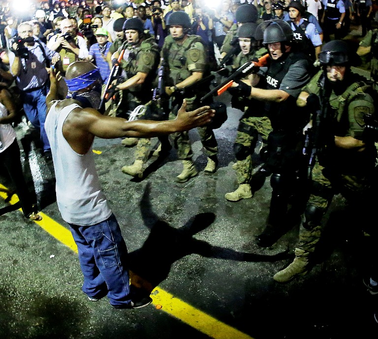 Judge tosses suit over police tactics in Ferguson protests