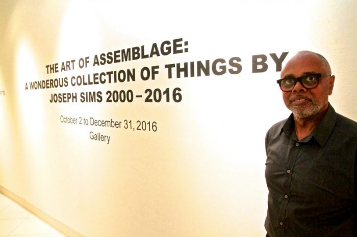 The Museum of African American Art opened a new exhibition featuring assemblage artist, Joseph Sims 