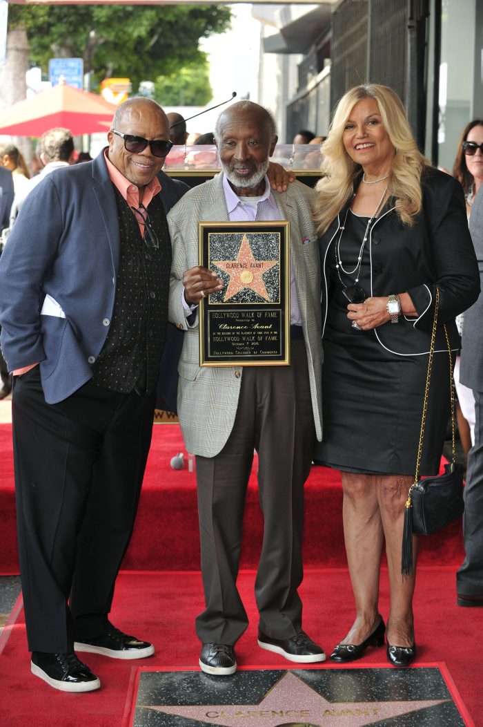 QUINCY JONES, CLARENCE AVANT, AND SUZANNE DE PASSE PHOTOS BY VALERIE GOODLOE