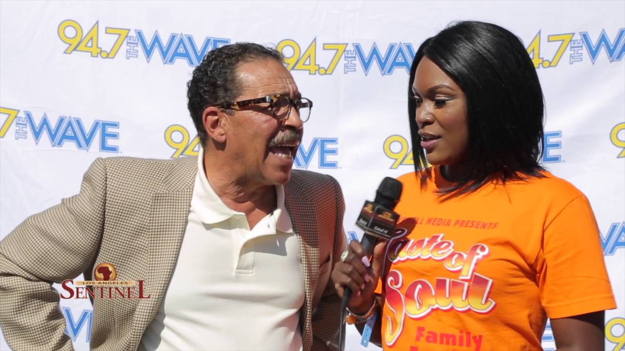 L.A. City Council President Herb Wesson at the 11th annual Taste of Soul family festival