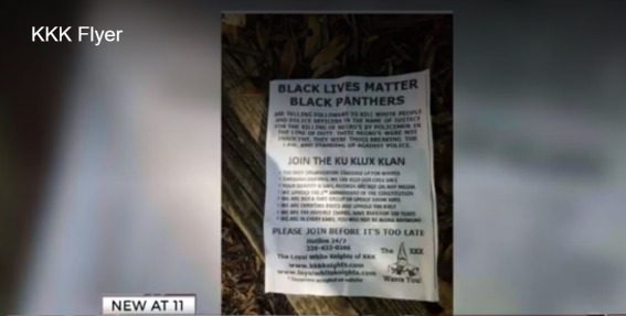 Clemson University police investigate KKK fliers, slurs