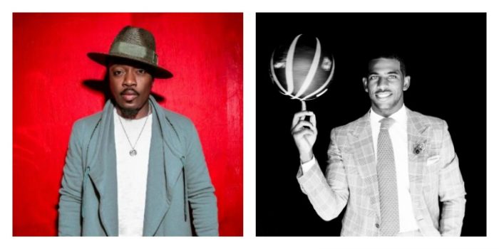 From left to right: Anthony Hamilton and Chris Paul. (courtesy photo) 