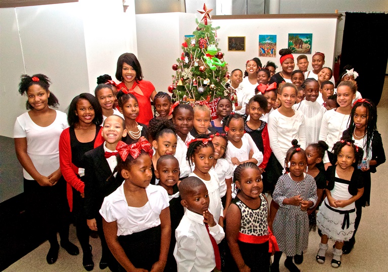 The Museum Of African American Art Presents Its Annual Lighting Of The Christmas Tree Celebration