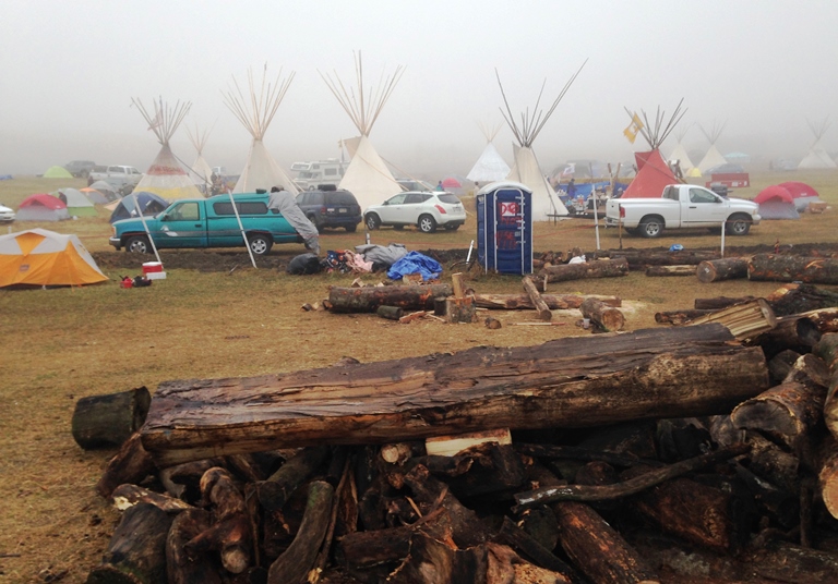 Pipeline protesters vow to stay camped on federal land