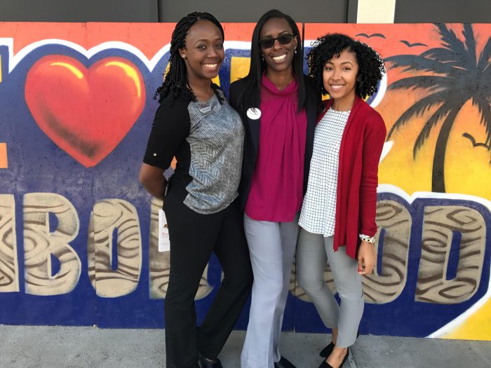 #BlackGirlMagic (l-to-r) Three African American women Chick-Fil-A franchisees. Show your support by visiting Adaobi Gwachum’s restaurant in Pasadena, Ashley Derby’s restaurant in Downtown L.A. and Kayla Griffin’s new restaurant in Venice. Photo Courtesy: Ashley Derby