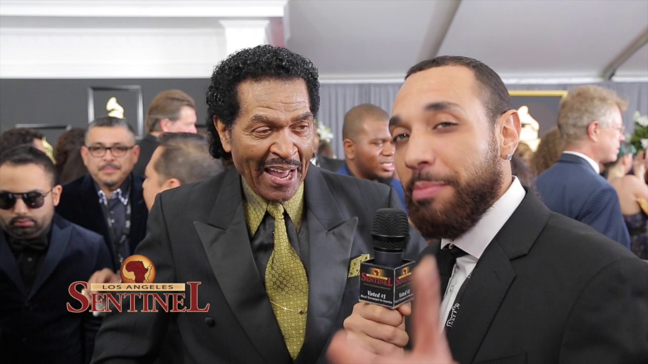 Blues Musician Bobby Rush at the 59th Annual Grammy Awards