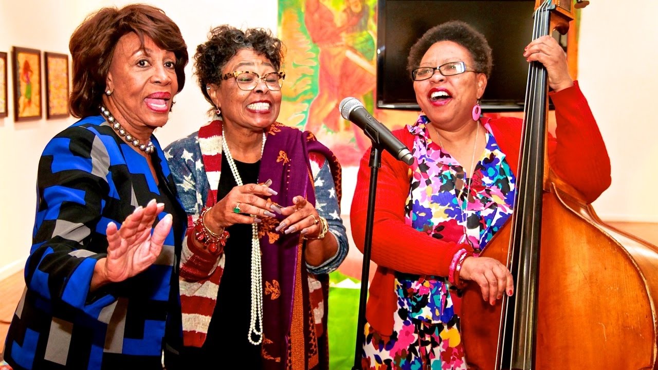 Congresswoman Maxine Waters leads Black History Month Community Museum / Arts Gallery Tour