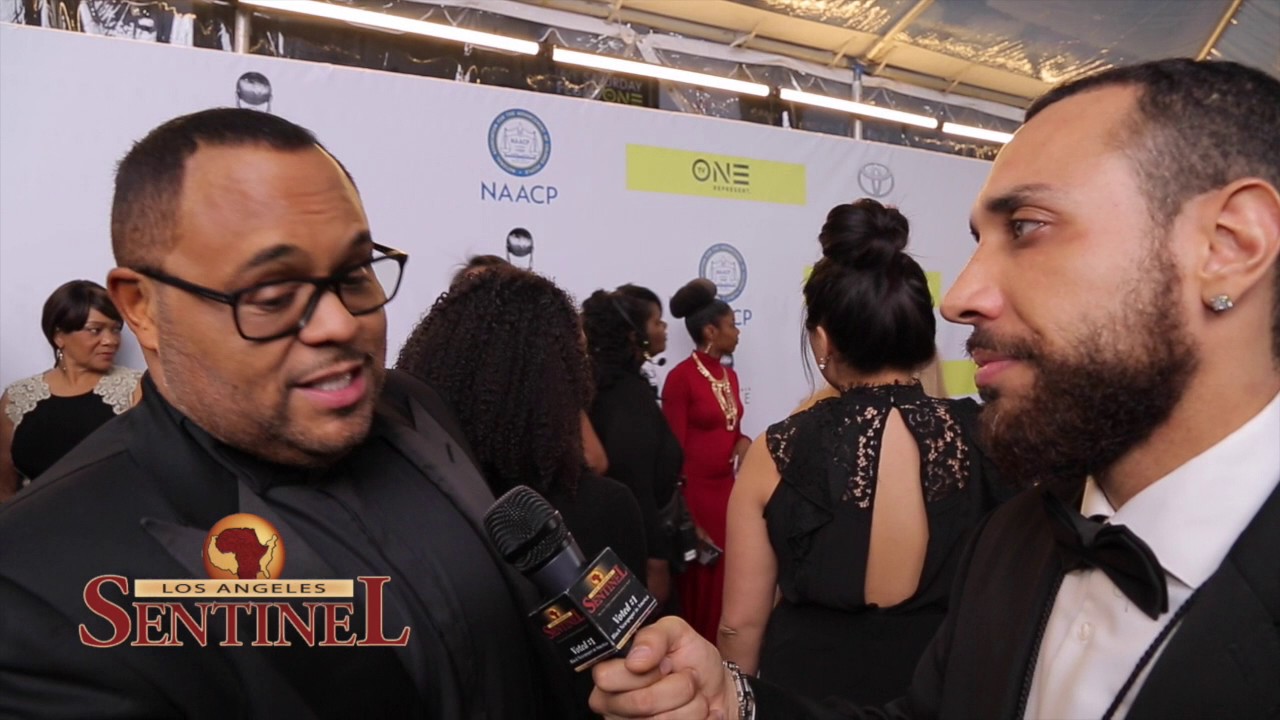 Gospel Singer Israel Houghton at the NAACP Image Awards