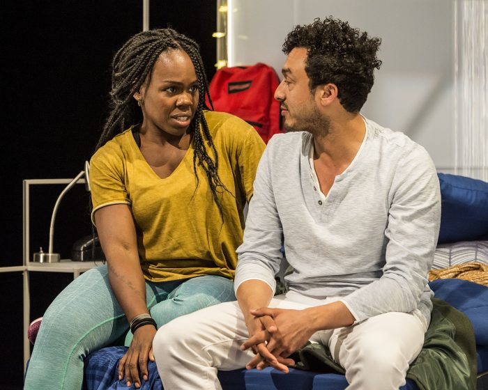 L-R: Ngozi Anyanwu and Wade Allain-Marcus and the world premiere of “Good Grief.”(Photo by Craig Schwartz)